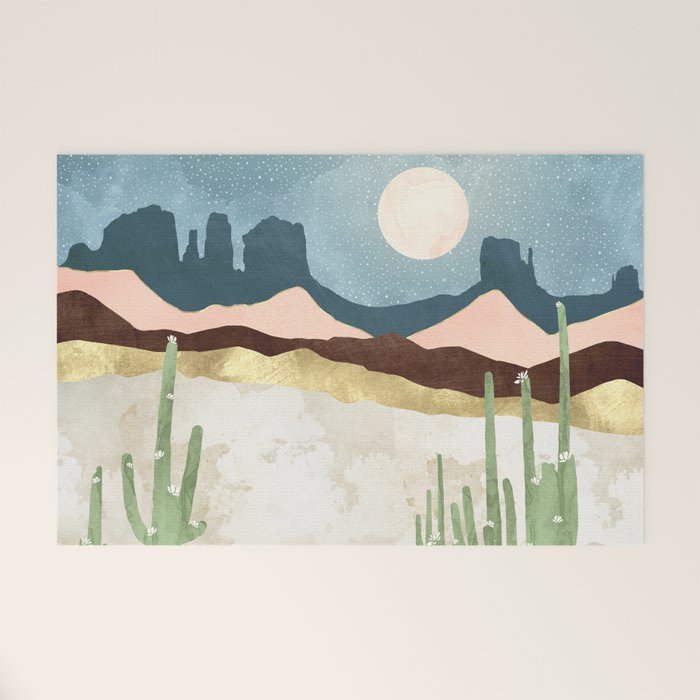 Desert Bloom Welcome Mat Gallery Image 1