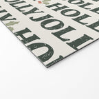 Holly Jolly Neutral Welcome Mat Gallery Image 2
