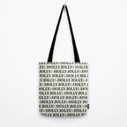 Holly Jolly Neutral Tote Bag Gallery Image 2