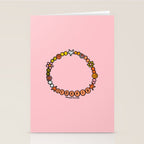 Scorpio Friendship Bracelet Stationery Card Gallery Image 2