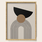 Dara - Mid Century Modern Abstract Art Serving Tray Gallery Image 1