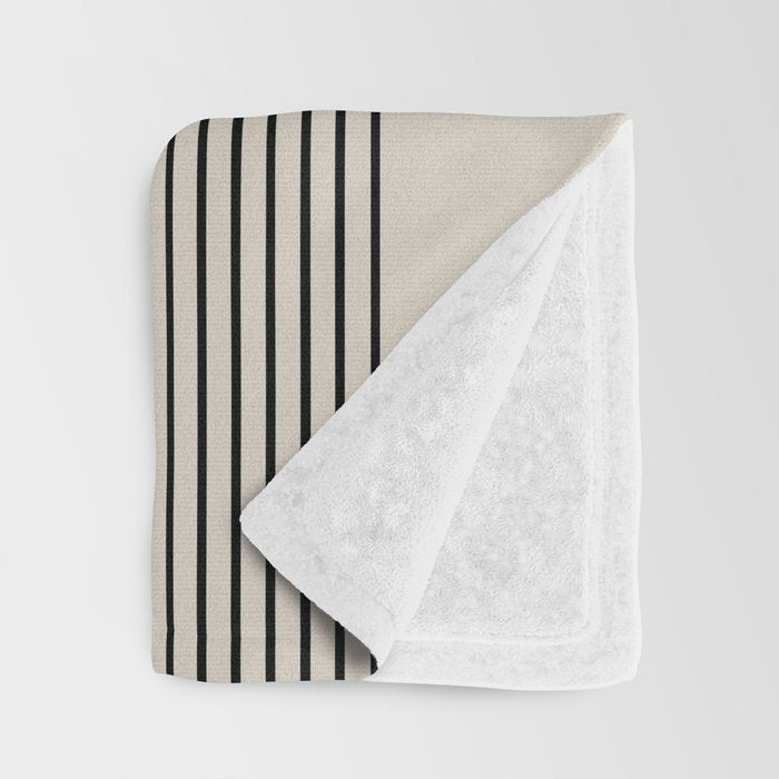 Dara - Mid Century Modern Abstract Art Throw Blanket Gallery Image 3