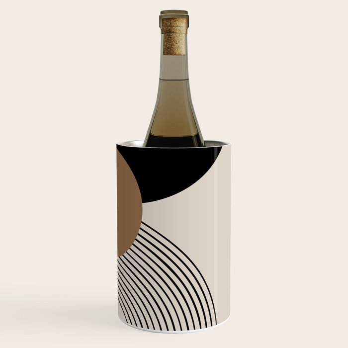 Dara - Mid Century Modern Abstract Art Wine Chiller Gallery Image 3