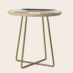 Dara - Mid Century Modern Abstract Art Side Table Gallery Image 1