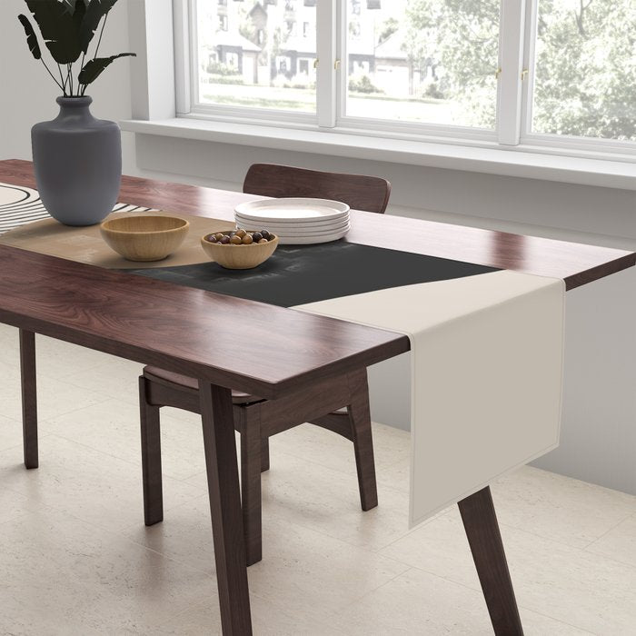 Dara - Mid Century Modern Abstract Art Table Runner Gallery Image 2