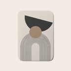 Dara - Mid Century Modern Abstract Art Bath Mat Gallery Image 1