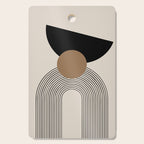 Dara - Mid Century Modern Abstract Art Cutting Board Gallery Image 1