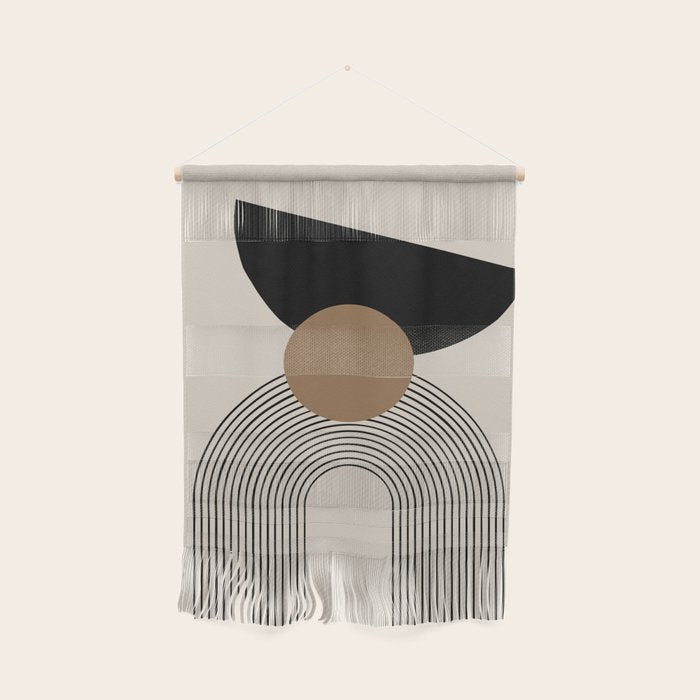Dara - Mid Century Modern Abstract Art Wall Hanging Gallery Image 1