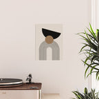Dara - Mid Century Modern Abstract Art Poster Gallery Image 2