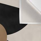 Dara - Mid Century Modern Abstract Art Wall Tapestry Gallery Image 3