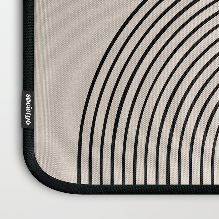 Dara - Mid Century Modern Abstract Art Laptop Sleeve Gallery Image 3
