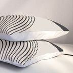 Dara - Mid Century Modern Abstract Art Pillow Sham Gallery Image 3