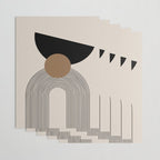 Dara - Mid Century Modern Abstract Art Wrapping Paper Gallery Image 3