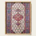 Hamadan  Antique Persian Rug Print Serving Tray Gallery Image 1