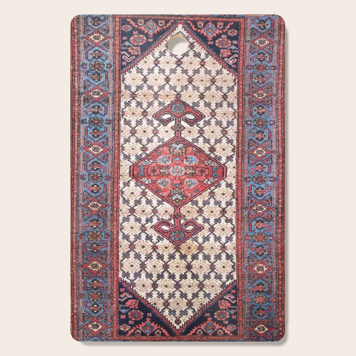 Hamadan  Antique Persian Rug Print Cutting Board Gallery Image 1