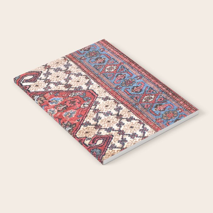 Hamadan  Antique Persian Rug Print Notebook Gallery Image 2