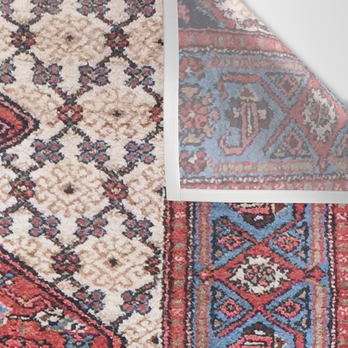 Hamadan  Antique Persian Rug Print Wall Tapestry Gallery Image 3