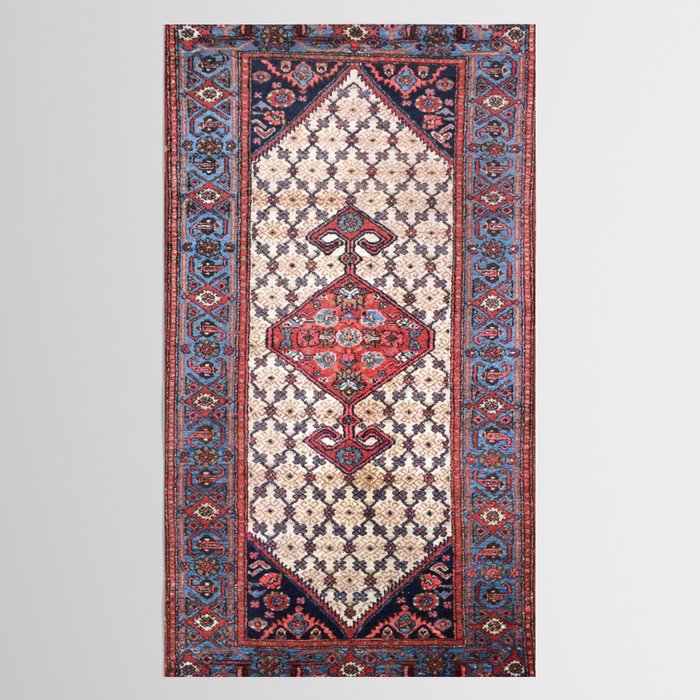 Hamadan  Antique Persian Rug Print Tablecloth Gallery Image 2