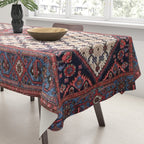 Hamadan  Antique Persian Rug Print Tablecloth Gallery Image 3
