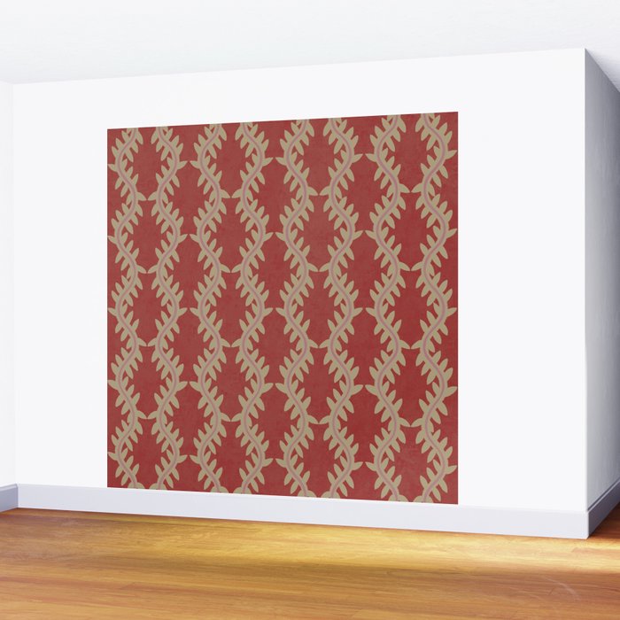 Wheatberry Vines Wall Mural Gallery Image 2