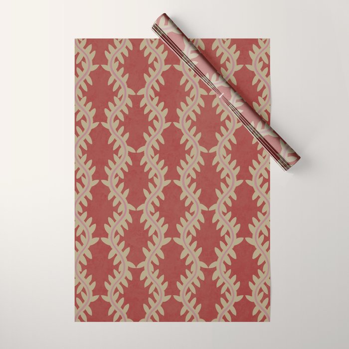 Wheatberry Vines Wrapping Paper Gallery Image 1