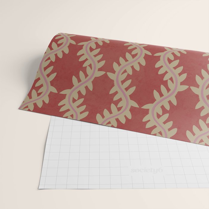 Wheatberry Vines Wrapping Paper Gallery Image 2