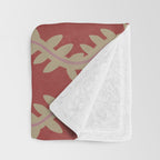 Wheatberry Vines Throw Blanket Gallery Image 3