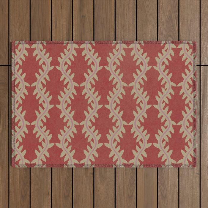 Wheatberry Vines Outdoor Rug Gallery Image 1