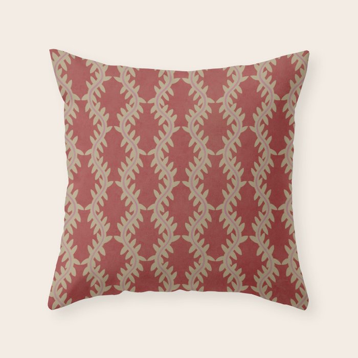 Wheatberry Vines Throw Pillow Gallery Image 6