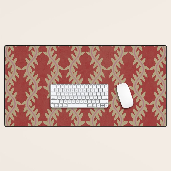 Wheatberry Vines Desk Mat Gallery Image 1