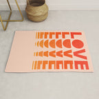 Abstraction_LOVE_SUNSET_Minimalism_001 Rug Gallery Image 1