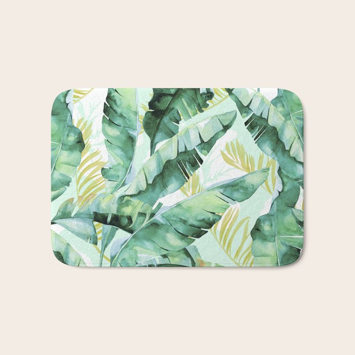 Banana leaf Bath Mat Gallery Image 1