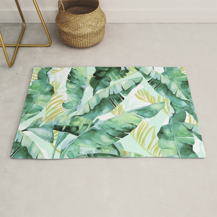 Banana leaf Rug Gallery Image 1
