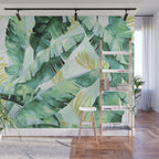 Banana leaf Wall Mural Gallery Image 1