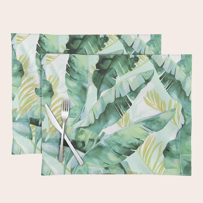 Banana leaf Placemat Gallery Image 1