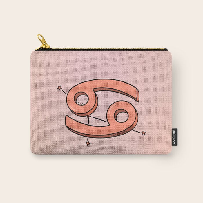 Cancer Symbol Carry All Pouch Gallery Image 1