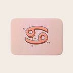Cancer Symbol Bath Mat Gallery Image 1