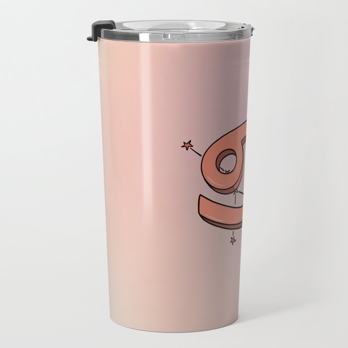 Cancer Symbol Travel Mug Gallery Image 3