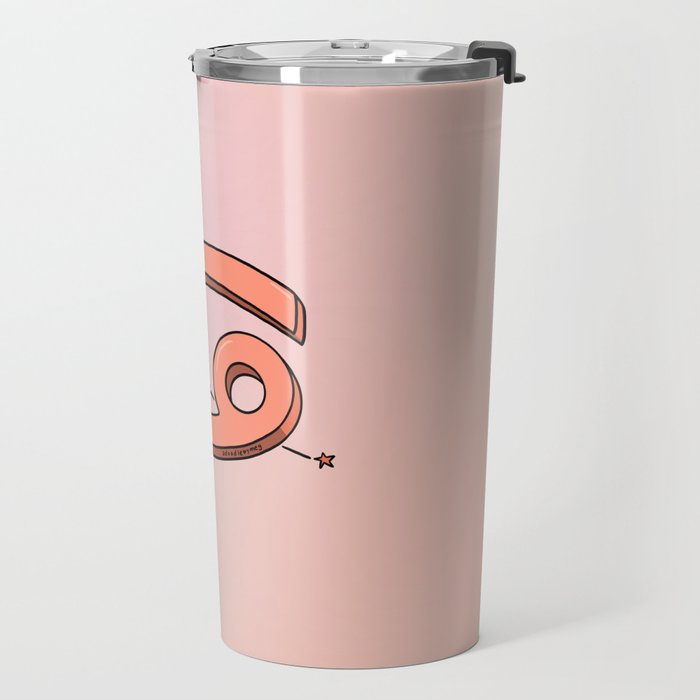 Cancer Symbol Travel Mug Gallery Image 2
