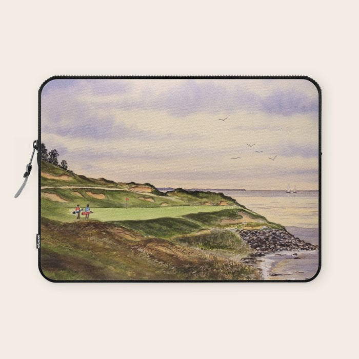 Whistling Straits Golf Course Hole 7 Laptop Sleeve Gallery Image 1