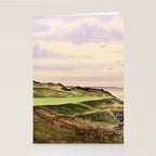 Whistling Straits Golf Course Hole 7 Stationery Card Gallery Image 2