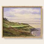 Whistling Straits Golf Course Hole 7 Serving Tray Gallery Image 1