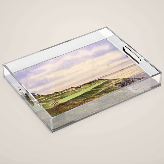 Whistling Straits Golf Course Hole 7 Acrylic Tray Gallery Image 1