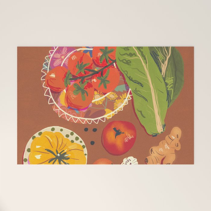 Vegetables Welcome Mat Gallery Image 1