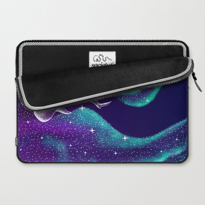 Star eater in northern lights Laptop Sleeve Gallery Image 2