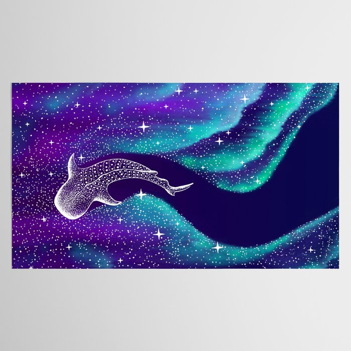 Star eater in northern lights Tablecloth Gallery Image 2