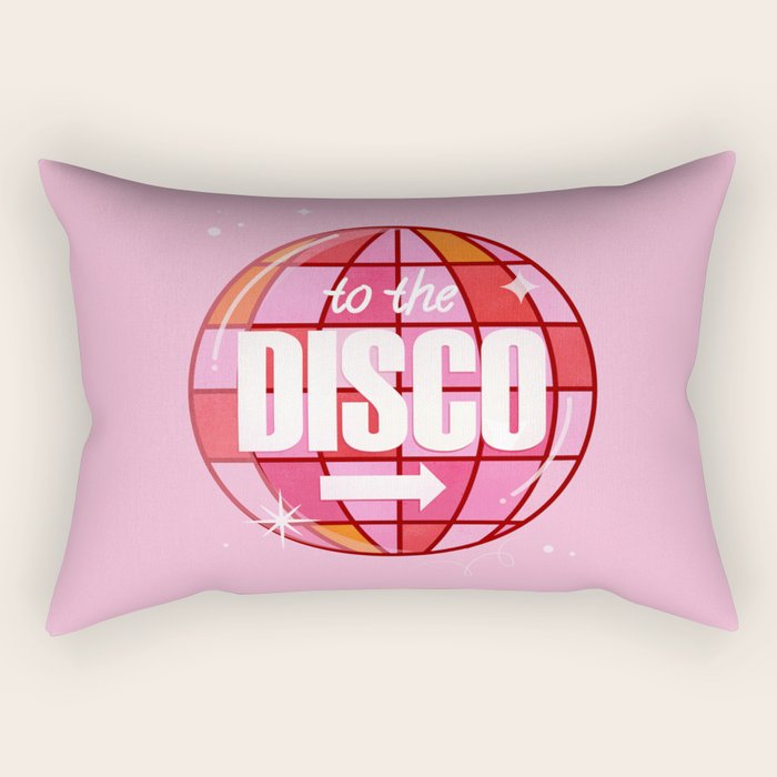To The Disco Rectangular Pillow Gallery Image 1