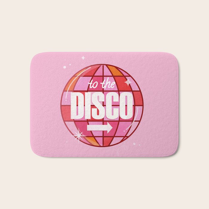 To The Disco Bath Mat Gallery Image 1