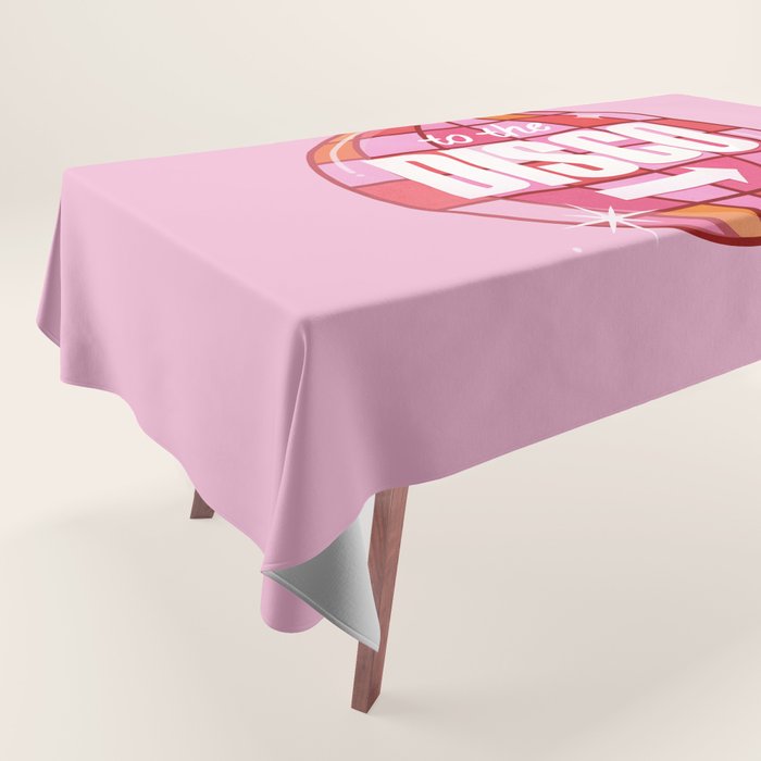 To The Disco Tablecloth Gallery Image 1