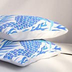 Kelp Forest Mermaid - Blue Palette Pillow Sham Gallery Image 3